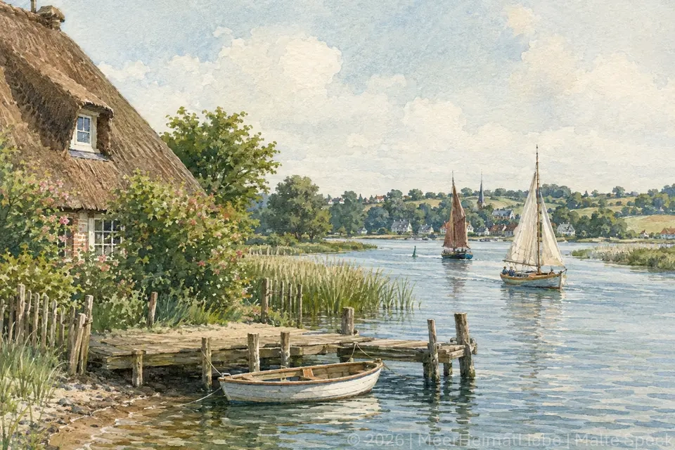 Ein stiller Tag an der Schlei